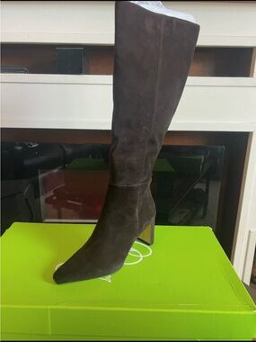 Sam Edelman Tall Brown Suede Boots